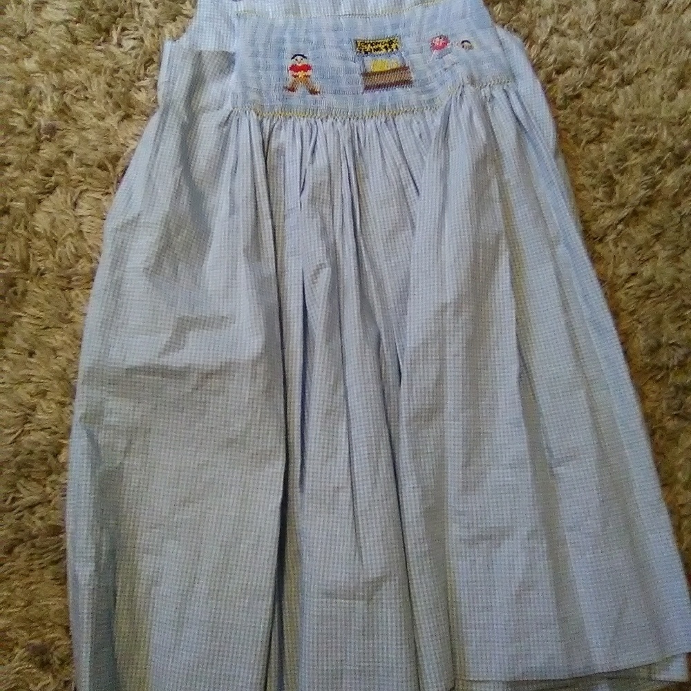 Smocked LEMONADE STAND dress sz 3